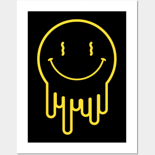 ACID HOUSE - smiley 90s yellow edition Posters and Art
